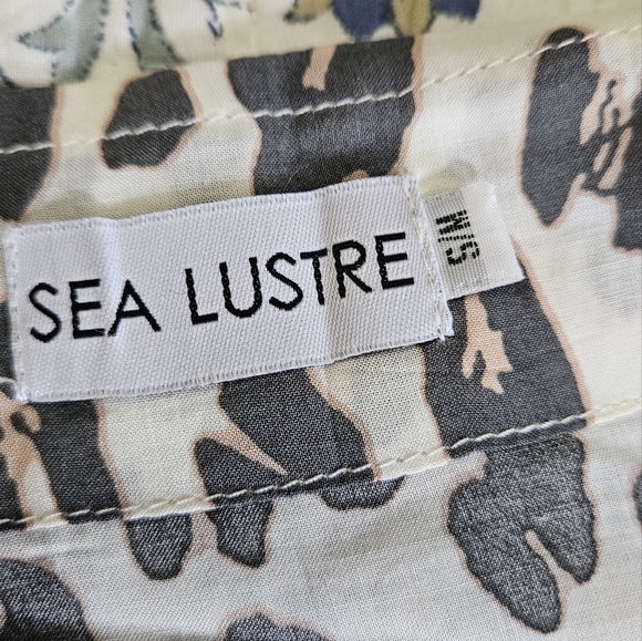 SEA LUSTRE Honey Mini Wrap Skirt In Leopard Print. Size S/M - Picture 3 of 13